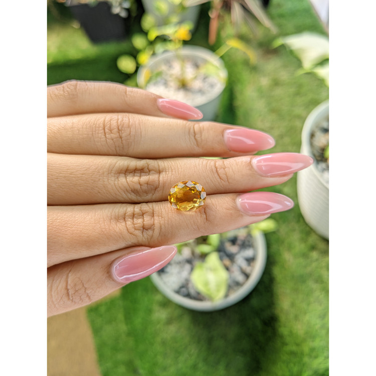 4.59 Ct. Citrine from Brazil