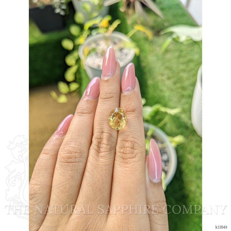 3.89 Ct. Citrine from Brazil