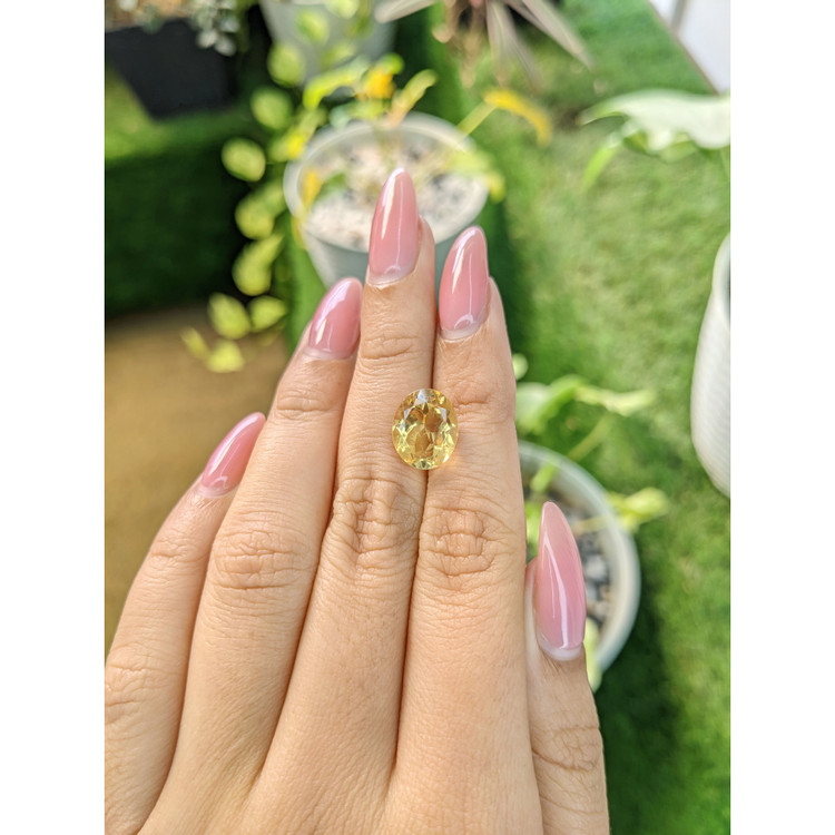 3.89 Ct. Citrine from Brazil