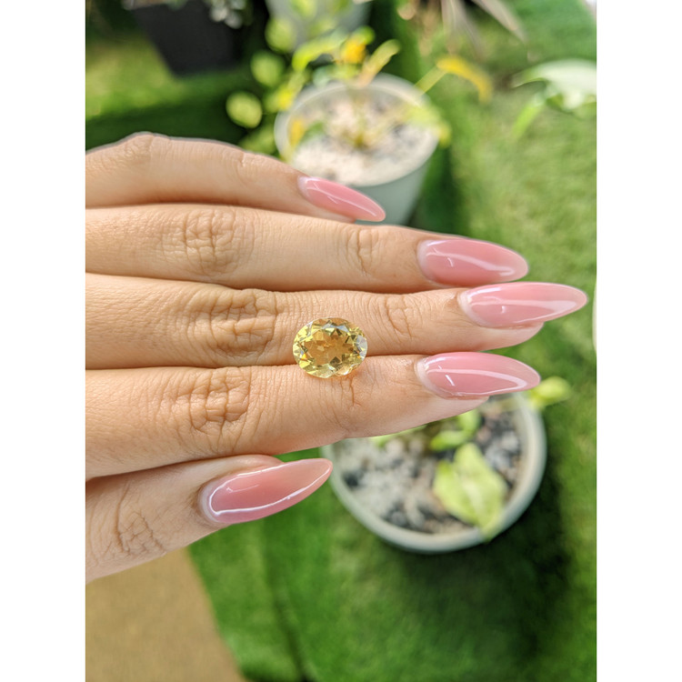 3.89 Ct. Citrine from Brazil