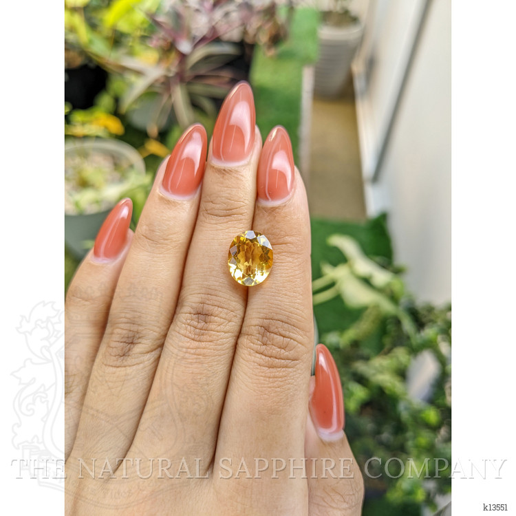 3.80 Ct. Citrine from Brazil