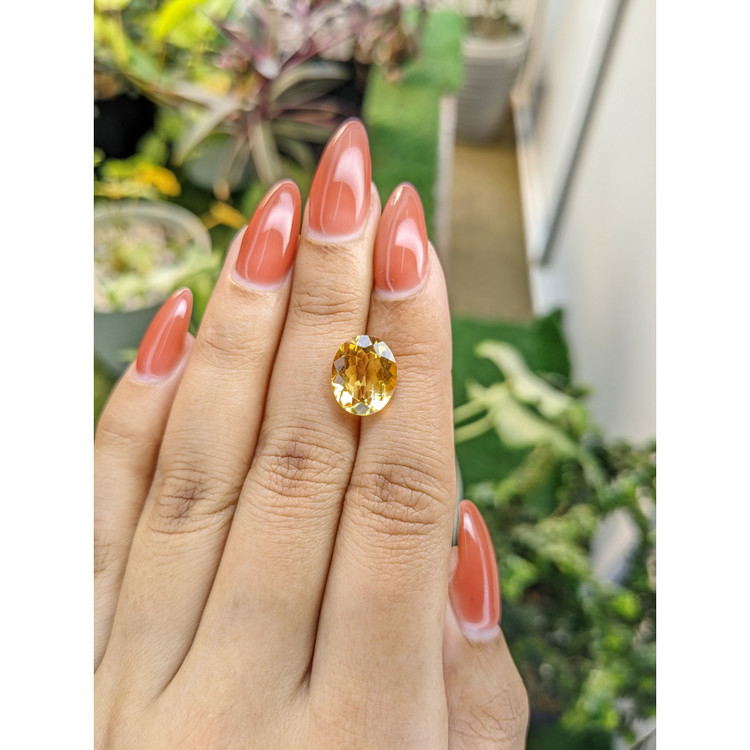 3.80 Ct. Citrine from Brazil