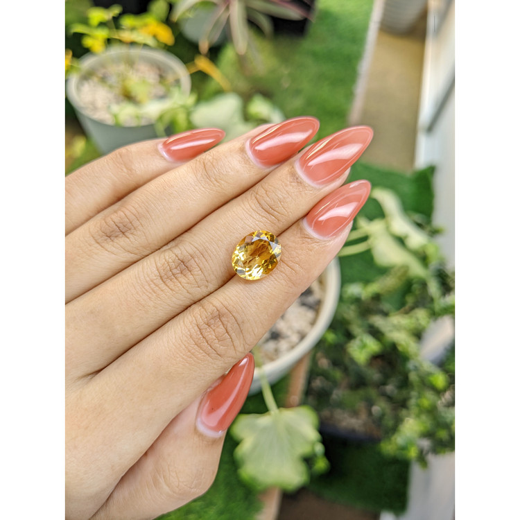 3.80 Ct. Citrine from Brazil