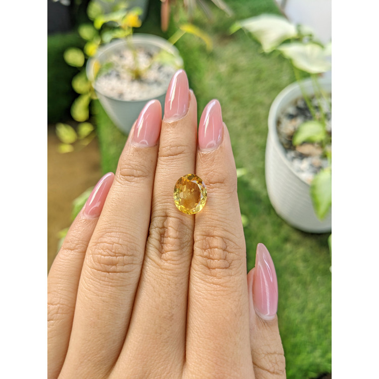 3.84 Ct. Citrine from Brazil