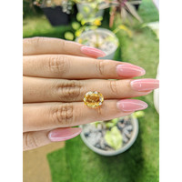 3.84 Ct. Citrine from Brazil Life Style
