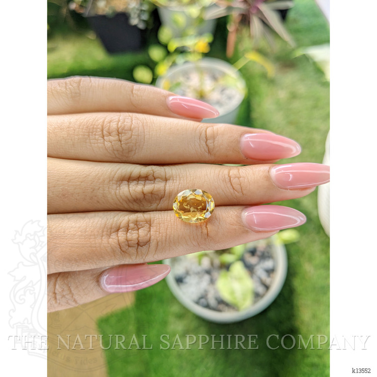 3.84 Ct. Citrine from Brazil