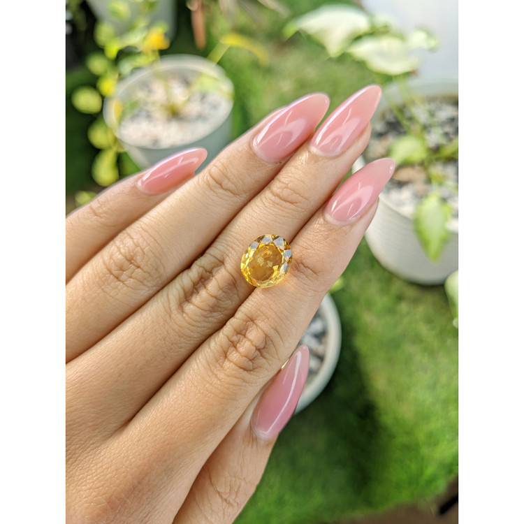 3.84 Ct. Citrine from Brazil