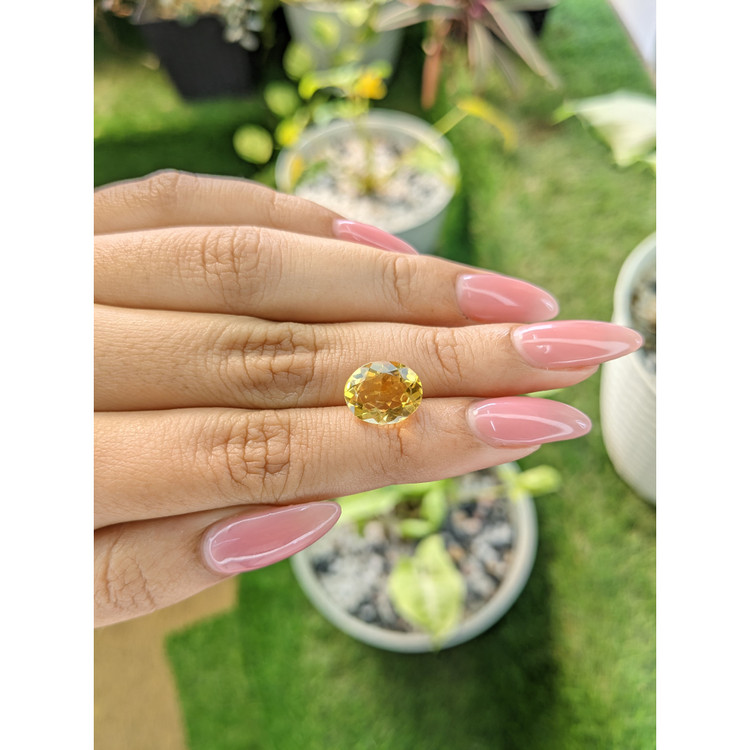 3.63 Ct. Citrine from Brazil