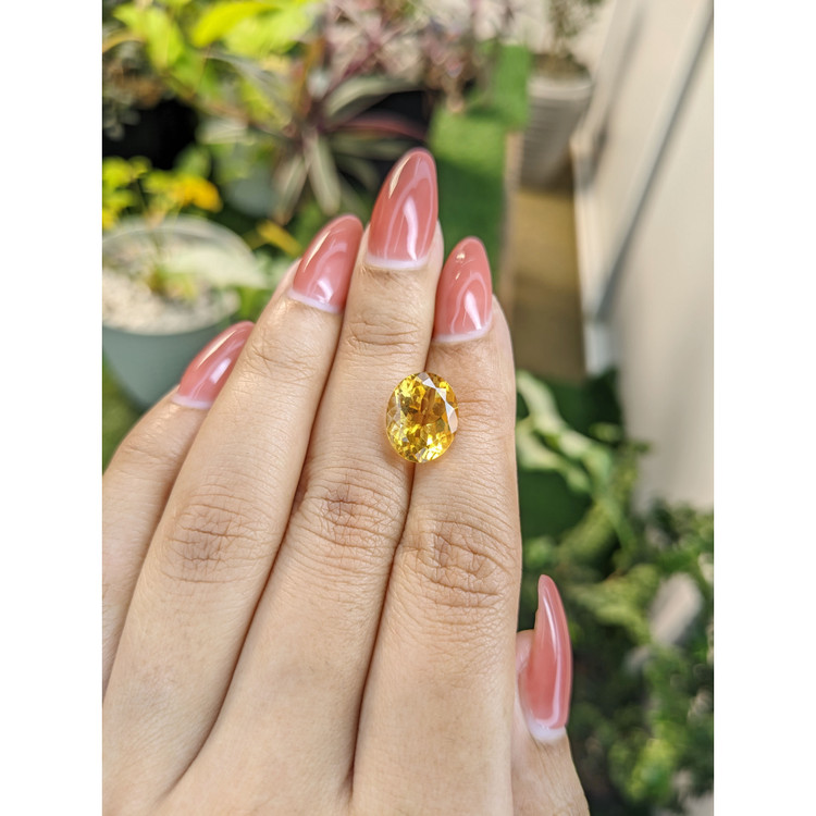 4.21 Ct. Citrine from Brazil