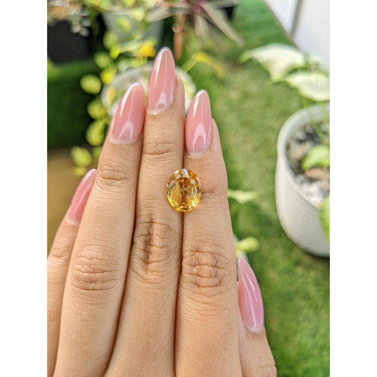 3.51 Ct. Citrine from Brazil