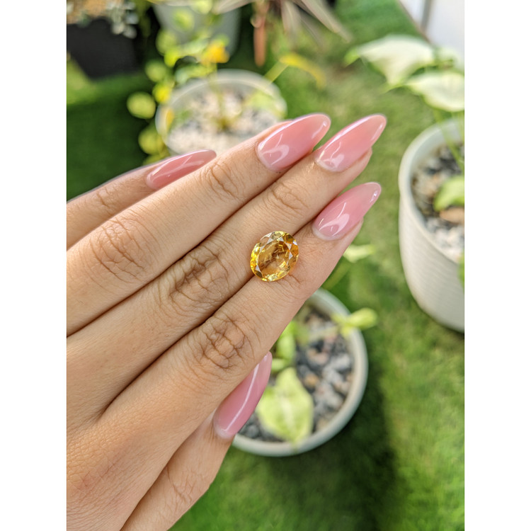 3.51 Ct. Citrine from Brazil