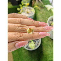 4.17 Ct. Citrine from Brazil Life Style