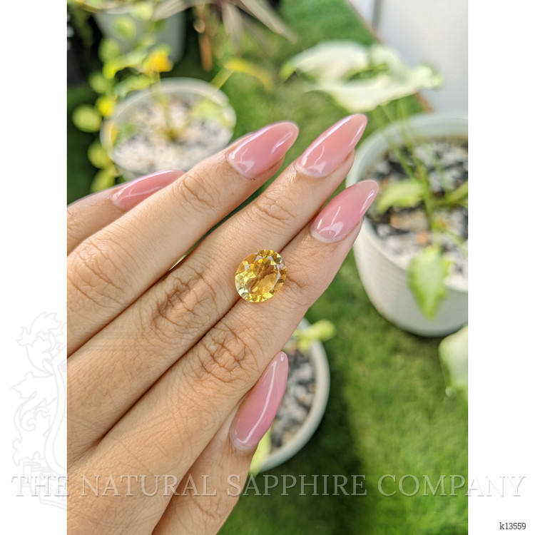 3.59 Ct. Citrine from Brazil
