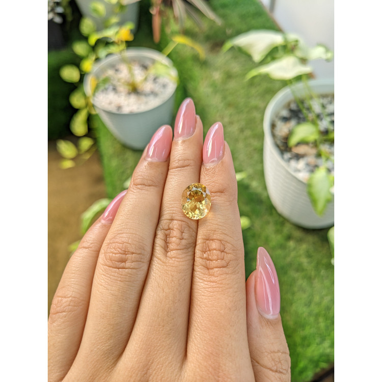 4.66 Ct. Citrine from Brazil