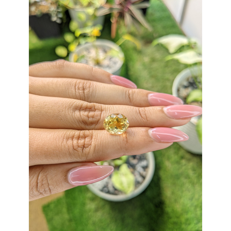 4.66 Ct. Citrine from Brazil