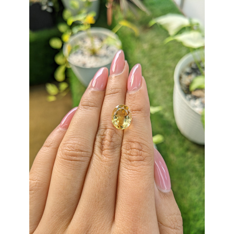 4.35 Ct. Citrine from Brazil