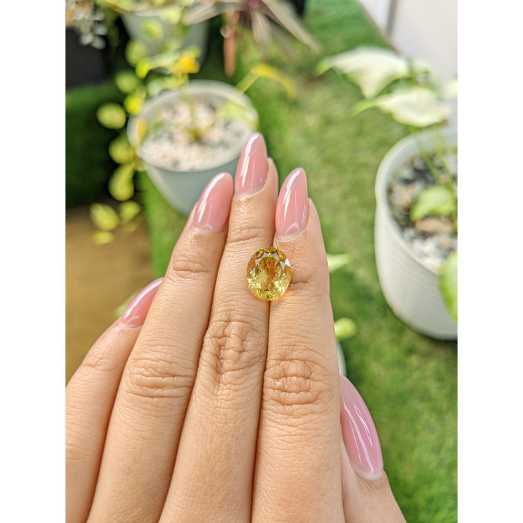 3.94 Ct. Citrine from Brazil