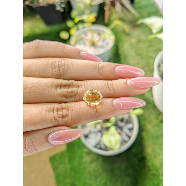 3.94 Ct. Citrine from Brazil