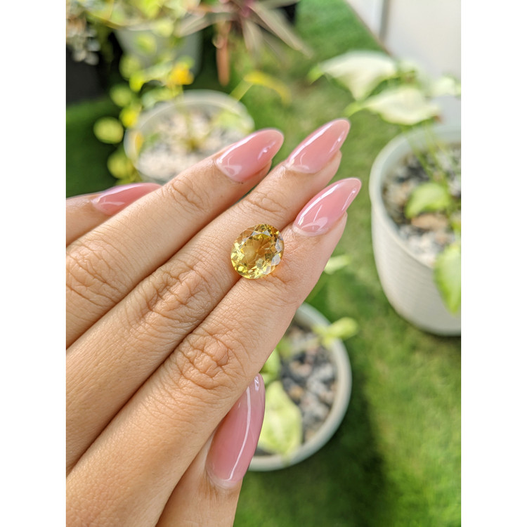 3.94 Ct. Citrine from Brazil