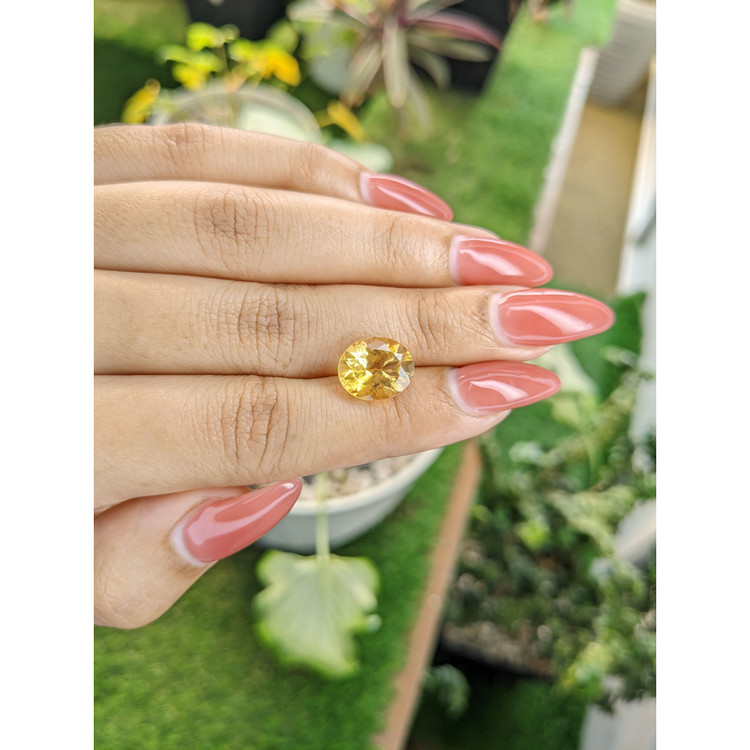 3.90 Ct. Citrine from Brazil