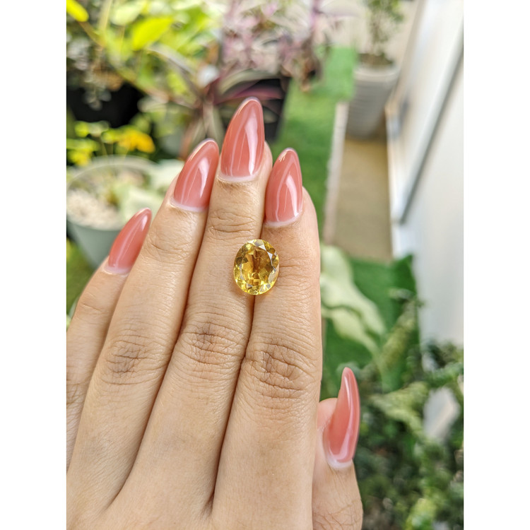 3.58 Ct. Citrine from Brazil