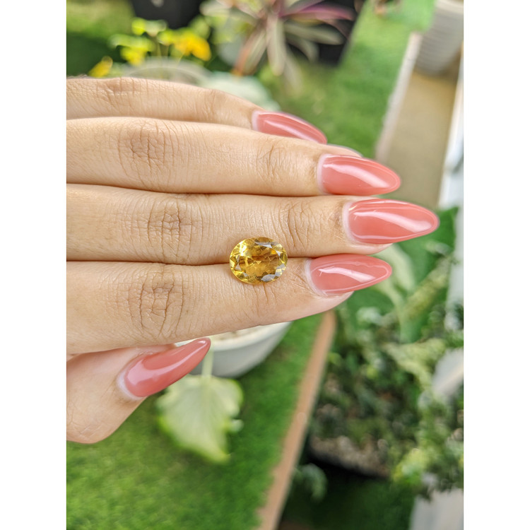 3.58 Ct. Citrine from Brazil