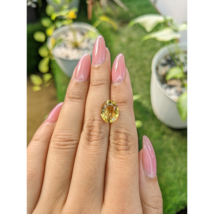 3.57 Ct. Citrine from Brazil