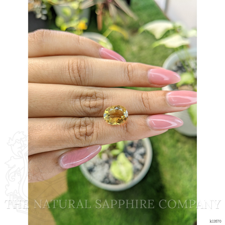 3.57 Ct. Citrine from Brazil