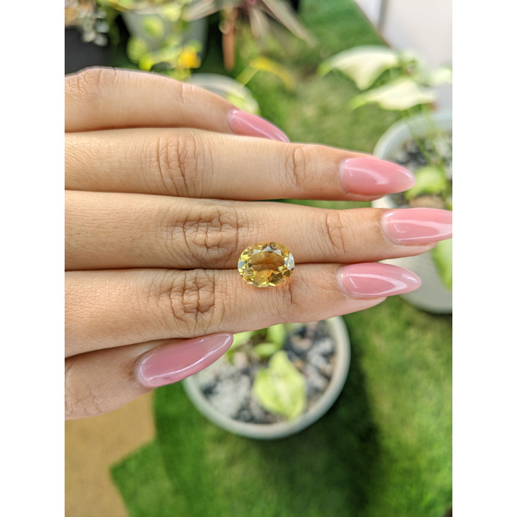 3.57 Ct. Citrine from Brazil