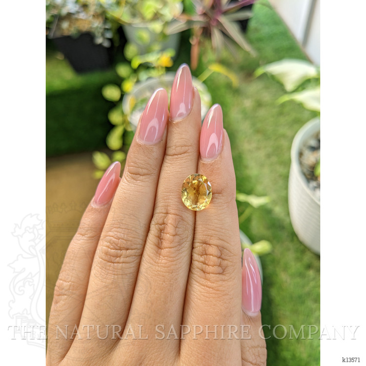 3.59 Ct. Citrine from Brazil
