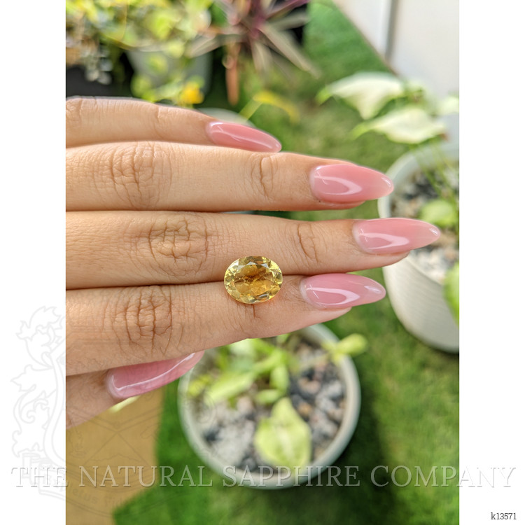3.59 Ct. Citrine from Brazil