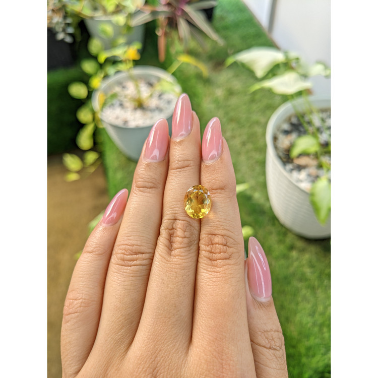 3.78 Ct. Citrine from Brazil