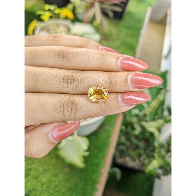 4.44 Ct. Citrine from Brazil