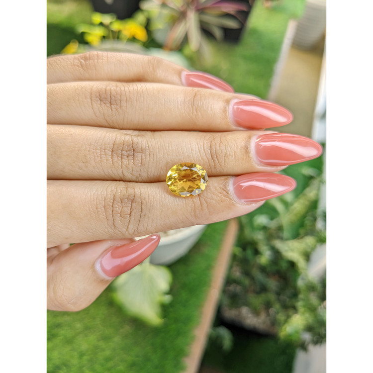 3.55 Ct. Citrine from Brazil