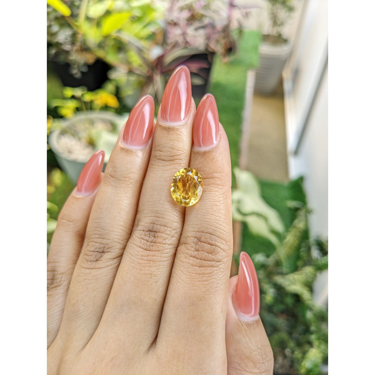 3.55 Ct. Citrine from Brazil