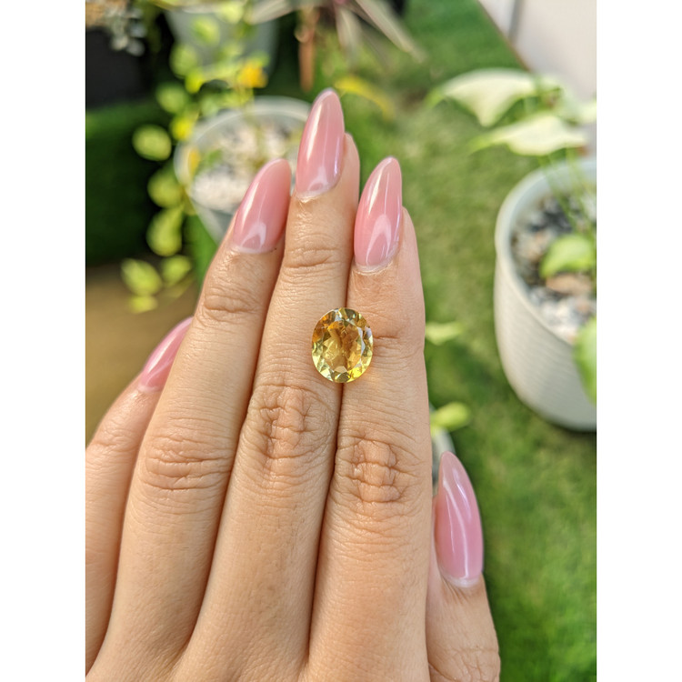 3.58 Ct. Citrine from Brazil