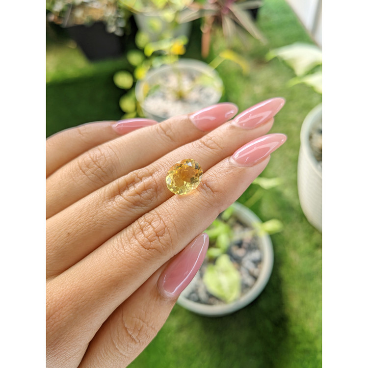 3.87 Ct. Citrine from Brazil