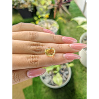 3.87 Ct. Citrine from Brazil Life Style