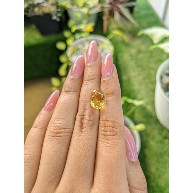 3.87 Ct. Citrine from Brazil