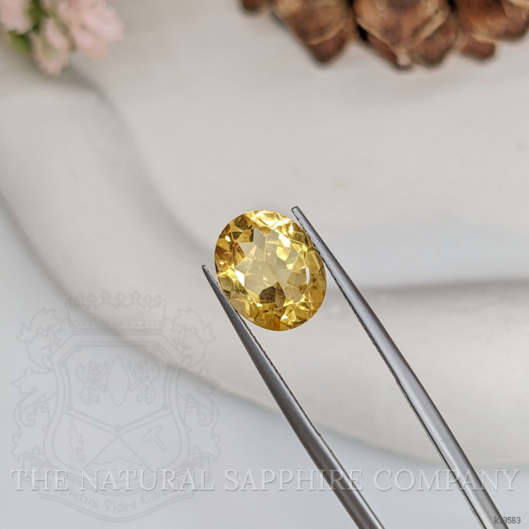 4.18 Ct. Citrine from Brazil