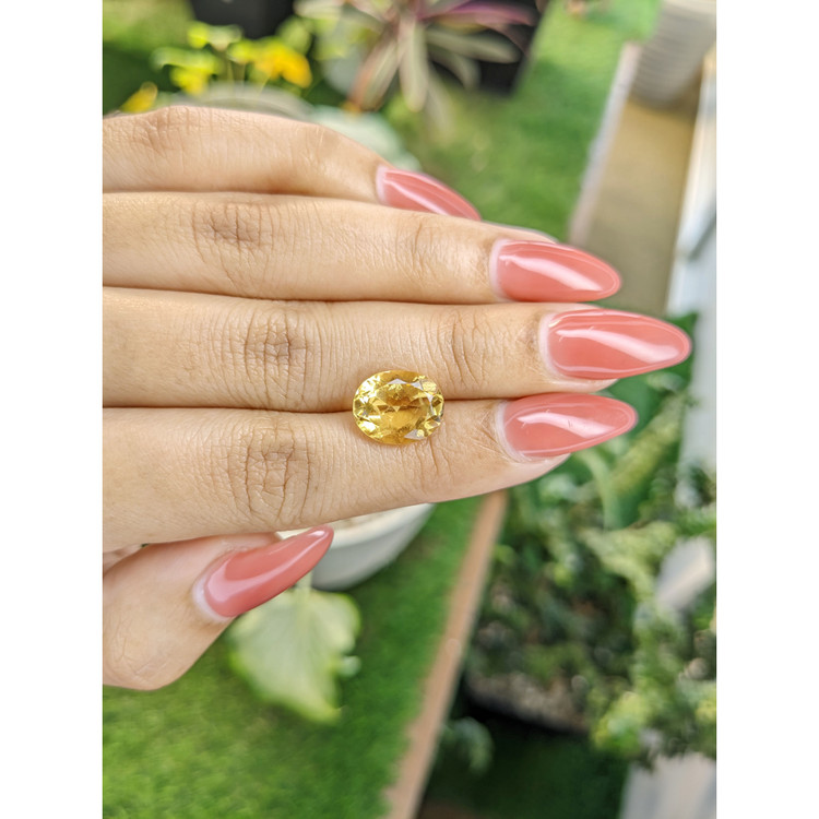 4.18 Ct. Citrine from Brazil