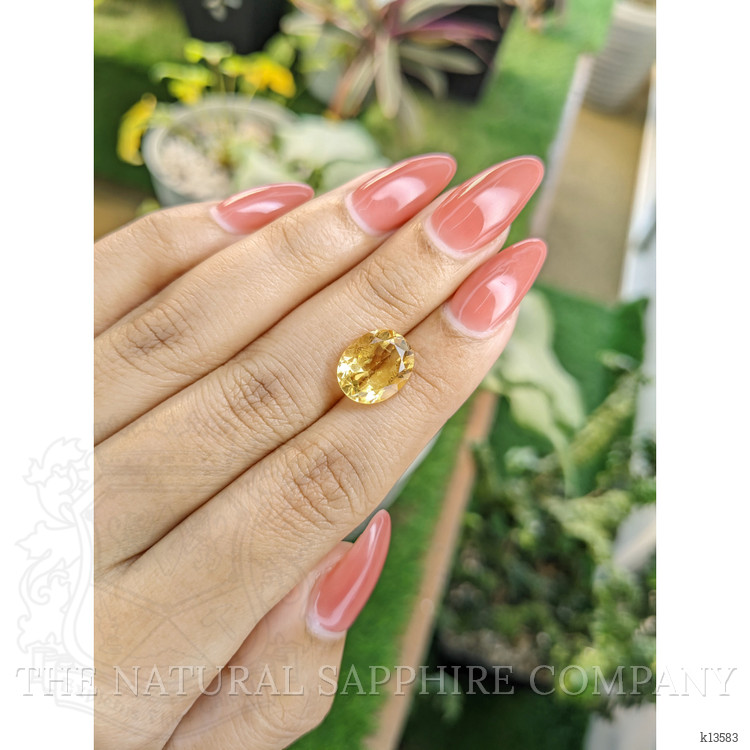 4.18 Ct. Citrine from Brazil