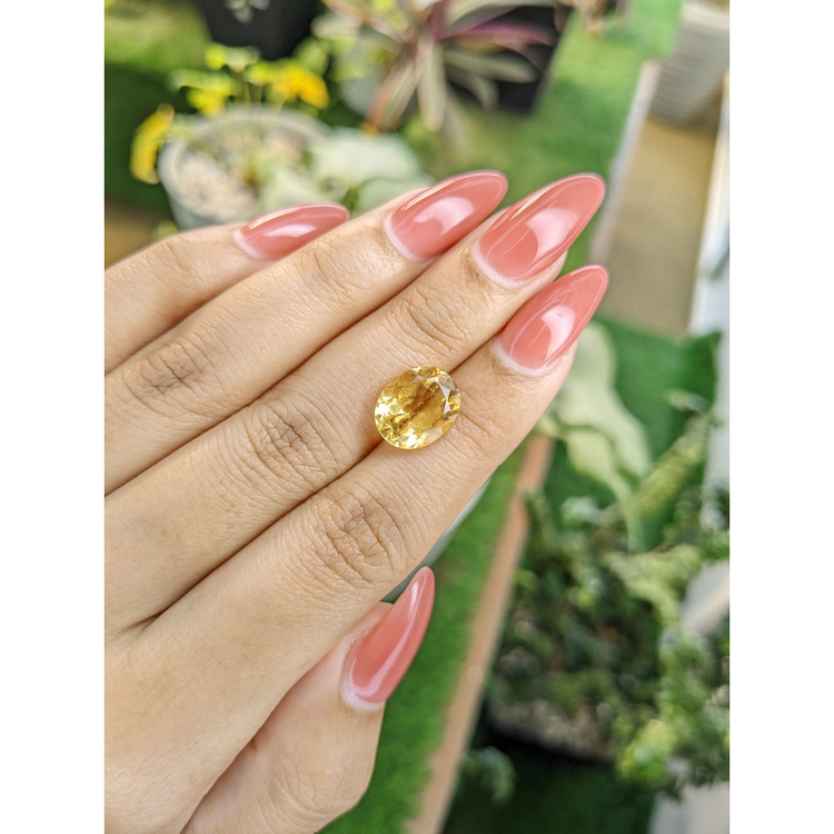 4.18 Ct. Citrine from Brazil