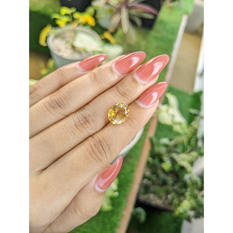 3.78 Ct. Citrine from Brazil