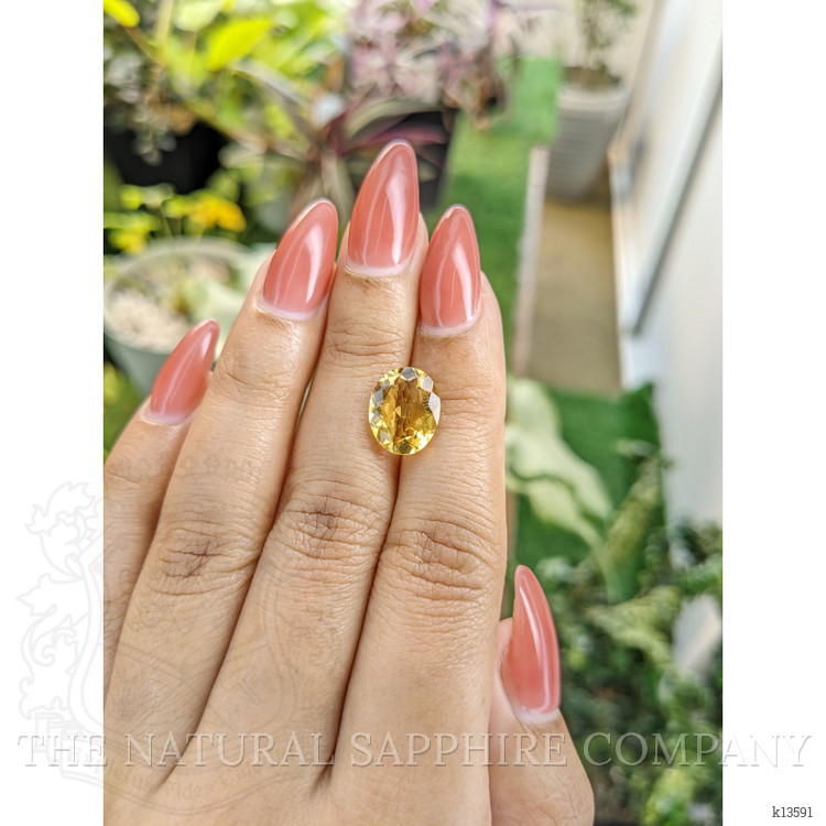 3.14 Ct. Citrine from Brazil