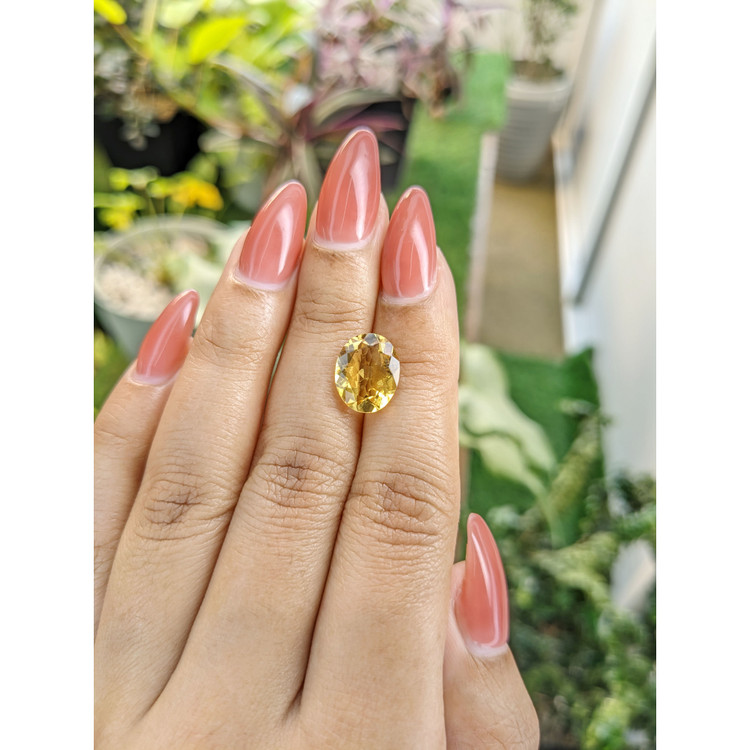 3.14 Ct. Citrine from Brazil