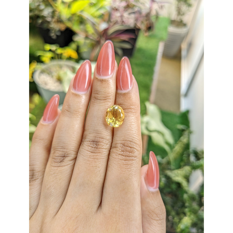 4.08 Ct. Citrine from Brazil