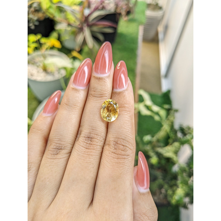 3.69 Ct. Citrine from Brazil