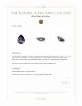 2.20 Ct. Spinel from Burma (Myanmar) Appraisal