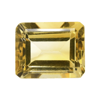 3.38 Ct.Tw. Emerald Cut Citrine